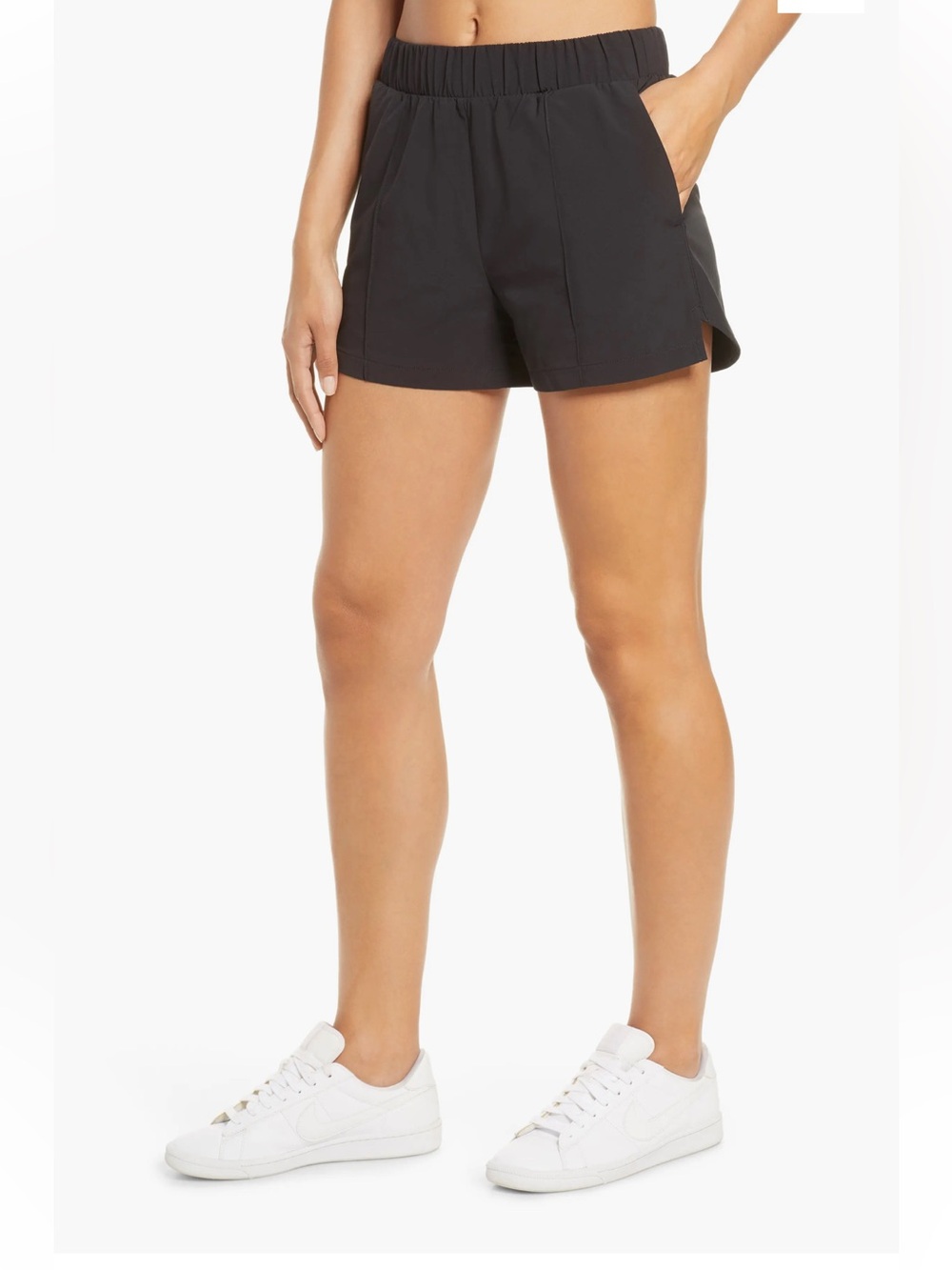 Zella Taylor Getaway High Waist Shorts